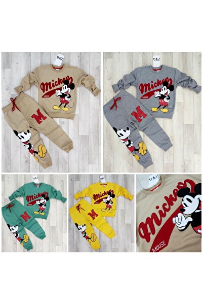 Lunays Monkey Printed Boy's Set of 2 Gray Color