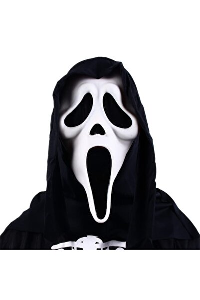 OEM Mască de față cu fantomă, costum de Halloween