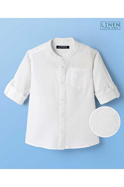 Pine kids قمصان سادة - بيضاء