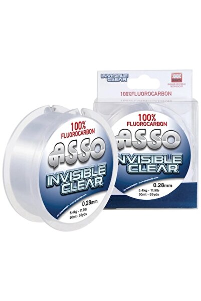 Mimteam Fluorocarbon brad, invizibil, transparent, 50 m, diametru 0,11 mm