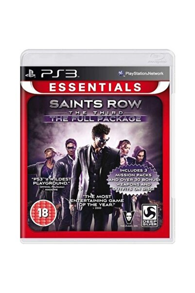 THQ Saints Row The Third: The Full Package, THQ, For PlayStation 3, Multicolor
