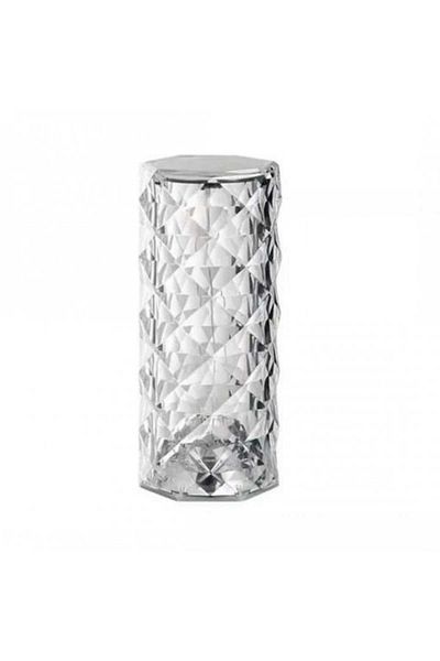 AORLIS Decorative LED Table Lamp 'Crystal' Touch with 3 Color Temperatures, AO-50133
