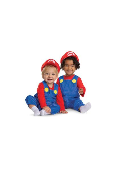 Disguise زي ماريو بوش للأطفال من عمر ١٢ إلى ١٨ شهرًا