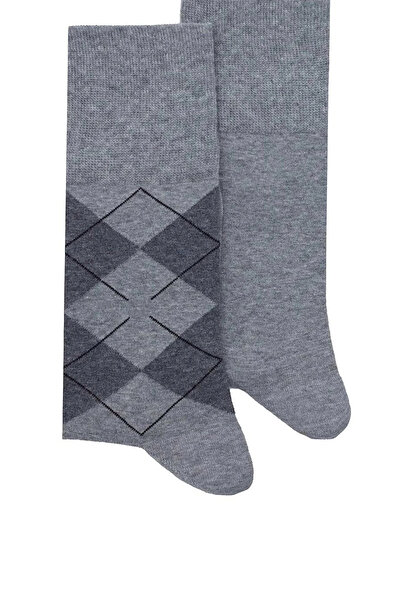 HRN Textile 12 Pack Men's Cotton Plaid Long Socks – Anti-Sweat and Odor
