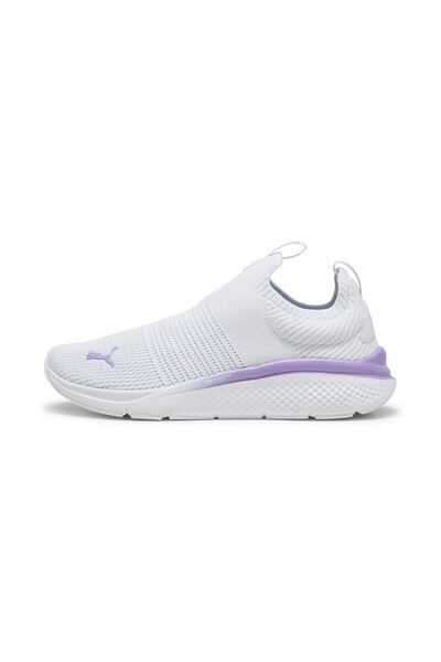 Puma Womens SOFTRIDE Pro Echo Slip-On Running Shoe - Gray