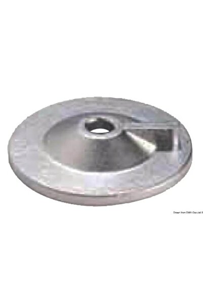 OSCULATI Placă anodică pentru motoare: 8/9, 9/15 CP în 2 timpi, 9,9/15 CP în ...