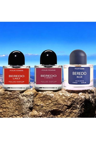 RIVIROSE بكج مجموعة عطور بريدو بلو كارمينا ليلي 100 مل *3 قطع