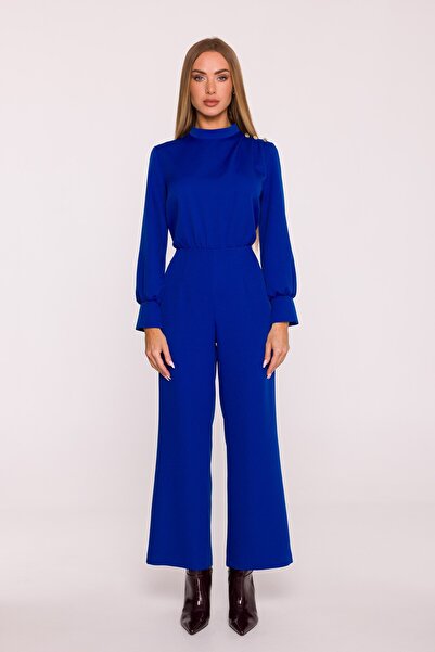 Made of Emotion Salopetă cu guler tip stand-up și pantaloni largi