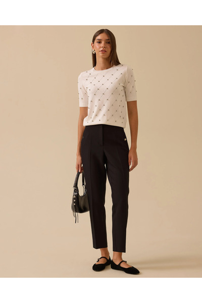 SEÇİL Ariana Beli Lastikli Bilek Boy Pantolon