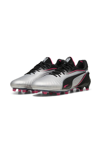 Puma حذاء كرة قدم KING ULTIMATE FG/AG للجنسين - معدني