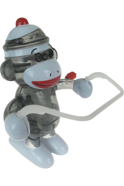 Z-Wind Ups لعبة القرد الجوربي سكيبي القابلة لللف من كاليفورنيا كرييشنز