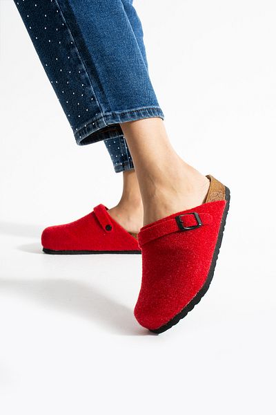 COMFORT OF PANTOFOLE Felt Women's Home Slippers