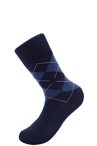 HRN Textile 12-пакет мъжки памучни дълги чорапи с тартан – устойчиви на пот и миризма