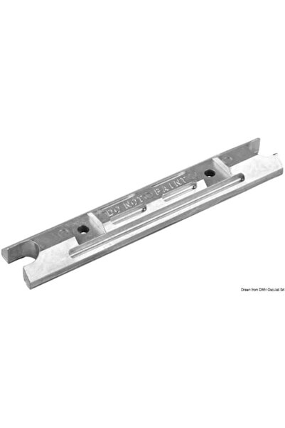 OSCULATI Anod de tijă (zinc/aluminiu/magneziu) pentru motoare Yamaha și Mariner