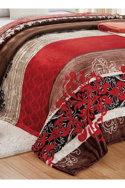 Moon Single Size Floral Throw Blanket All Season Flannel Blanket For Couch Bed And Sofa 150X200 cm G90
