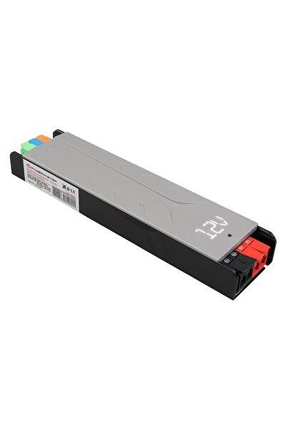 Powermaster PM-26845 12/24/36/48 Volt 9 Amper 300 Watt Metal Kasa Kademeli Adaptör Voltaj Göstergeli