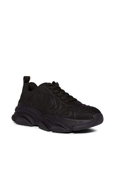 Steve Madden Men's Textured Sneakers with Lace-Up Closure