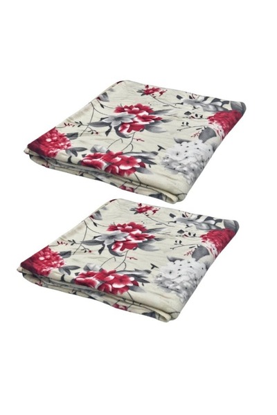 smart home 2-Piece Blanket Set - Soft Polyester Lightweight Blanket - Warm Lightweight Blanket, Large 240x220cm