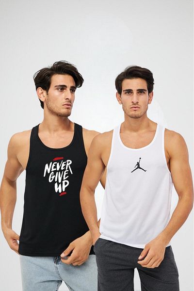 Moda Işık Men's Athlete Printed 2-Pack