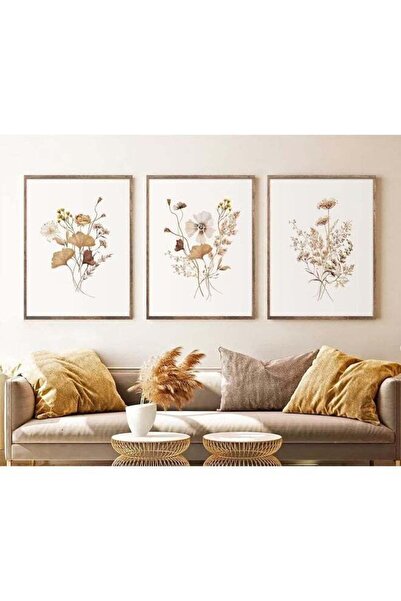 Emoda home Trove طباعة فنية لزهرة صفراء من TanmART - 12×16