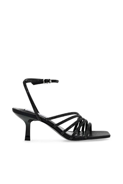 Steve Madden Womens Aglow-R Black Heels