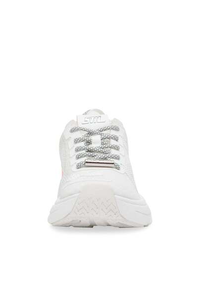 Steve Madden Womens Climb 1 White/Orange Women'S Sneakers