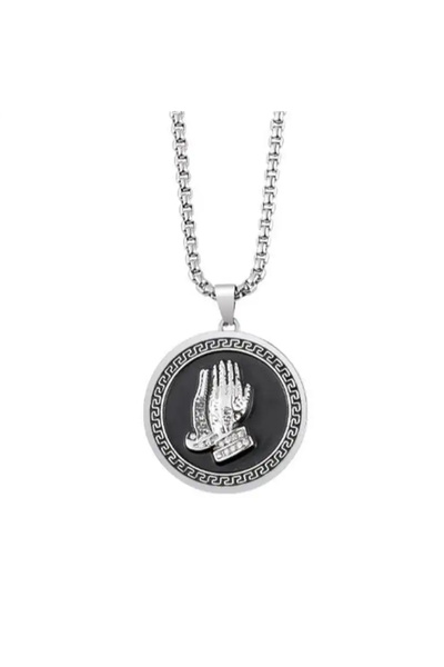 OEM Men's chain with religious pendant