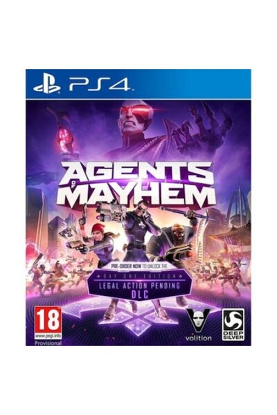 Techland Software de joc, Techland, Agents of Mayhem Retail Edition (PS4)