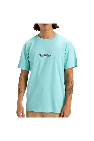 Quiksilver Fineline Men's Blue T-Shirt Men's T-Shirt Eqyzt08062