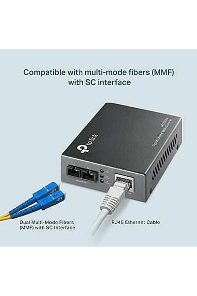 AC BOX Mc200Cm, Gigabit Multi-Mode Media Converter Ac Box 861931