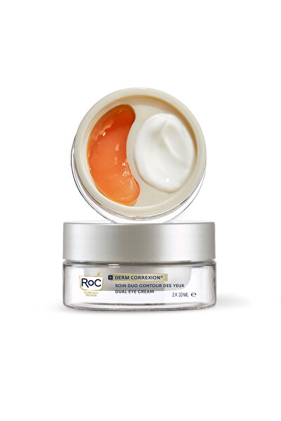 Roc Derm Correxion Retinol + Peptit Göz Çevresi Kremi 20 ml - Göz Altı ve Göz Kapağı İçin Farklı Formül
