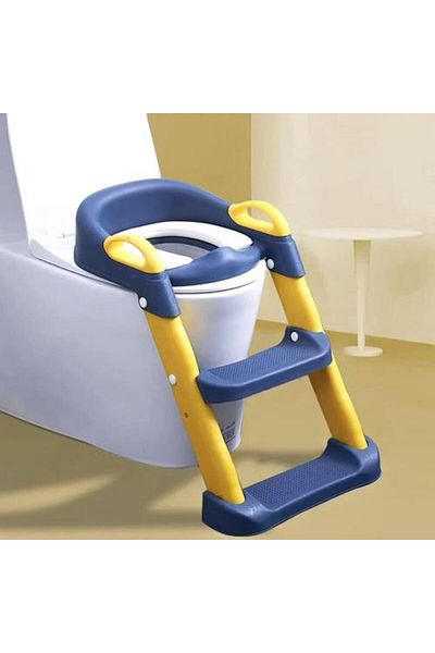 hero smart home Children's Potty Training Seat - Yellow and Navy Blue