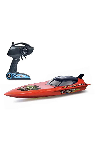 Sunman Motorlu USB Şarjlı Uzaktan Kumandalı Yarış Teknesi 74 cm - Kırmızı
