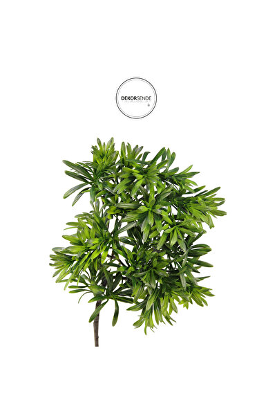 Dekorsende Ramură de bonsai din iarbă artificială de ceai verde 38 cm