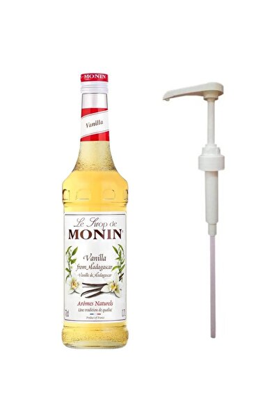 Monin Vanilya Şurubu 700ml + Pompa