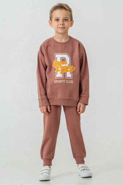 HAUSEkids فريق سوبر ليج للأولاد من عمر 1-6 سنوات - موكا