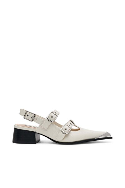 Steve Madden Womens Galactia Bone Flat Sandals