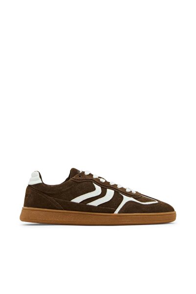 Steve Madden Mens Carson Brown Suede Sneakers