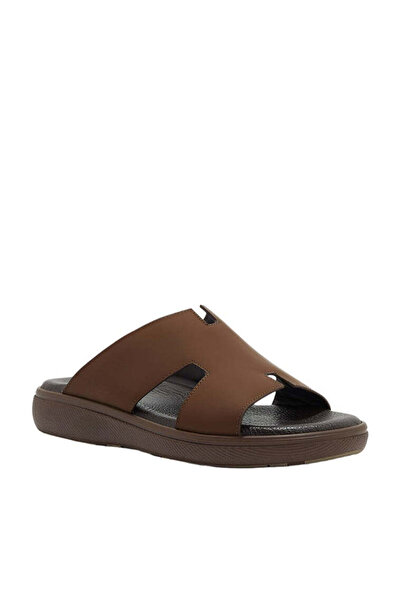 Steve Madden Mens Stht-06 Brown Arabic Sandals