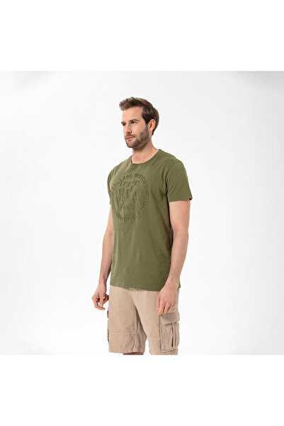 ROUTEFIELD Tully Erkek Yeşil Tişört ERKEK T-SHIRT RFTULLY22