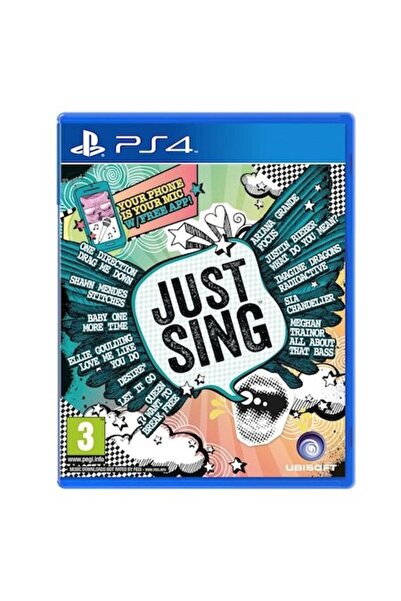Ubisoft Just Sing Game for PlayStation 4