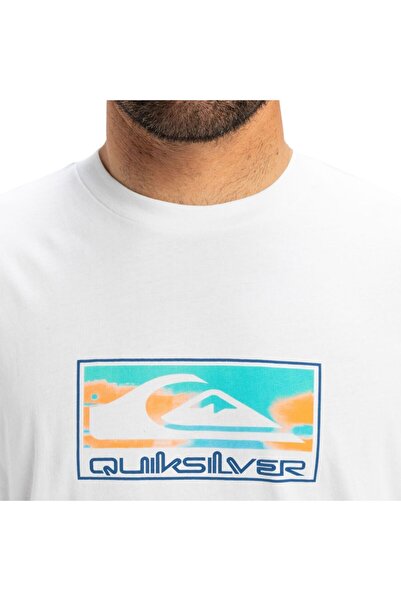 Quiksilver Kurzarm-T-Shirt für Herren – Algodón-Jersey-Stoff, 160 g/m2