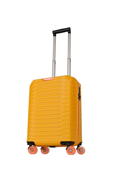 GROUND Sandra Kaykay Kabin Boy Valiz Kavun Sarısı - 10738