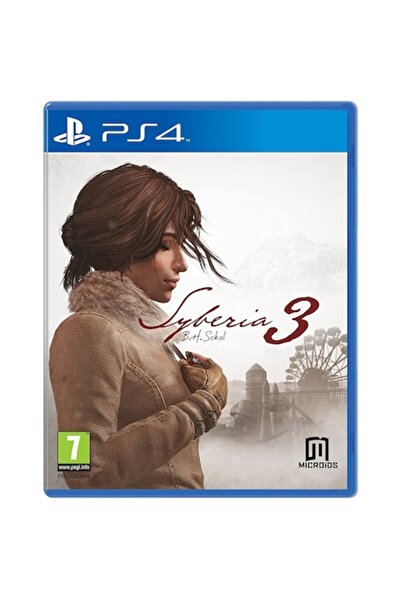 Microids Joc Syberia 3, Microids, pentru PlayStation 4