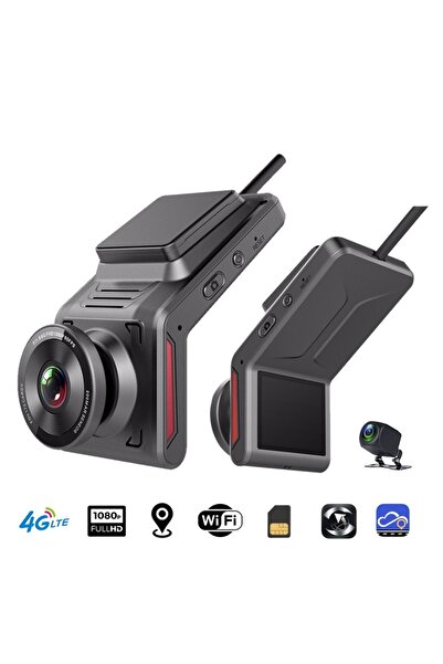 gaman Ticari Araç Kamerası Ön/Arka GPS Uzaktan İzleme- 1080HD Sim Kartlı