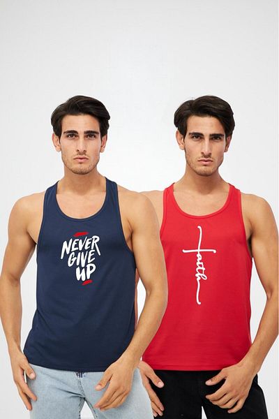 Moda Işık Men's Athlete Printed 2-Pack
