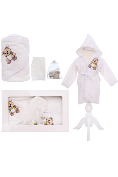 Recostore Set prima baita cu nasii, Ursulet 4 piese, Recostore®, REC3278