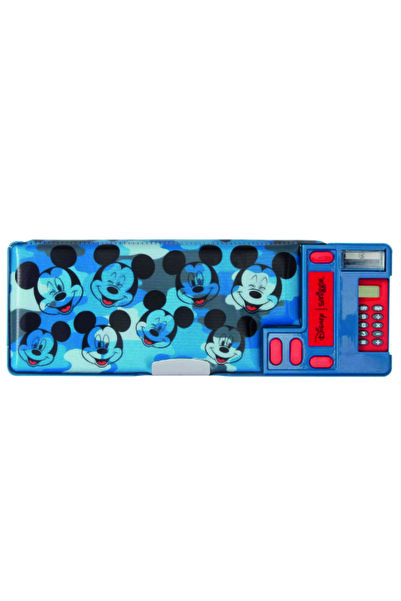 SMIGGLE Orjinal Disney Mickey Mouse Hesap Makineli Otomatik Kalem Kutusu
