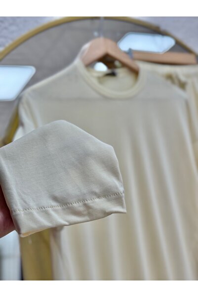 BENAHOLL Lororia Lace-Up Single Jersey Pants Suit-Nl569 Yellow