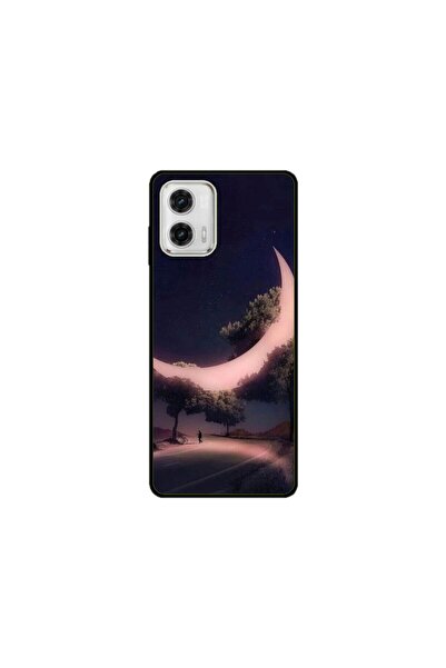 Atlas Husa personalizata si Folie de Silicon Motorola Moto G8, Wolf, multicol...